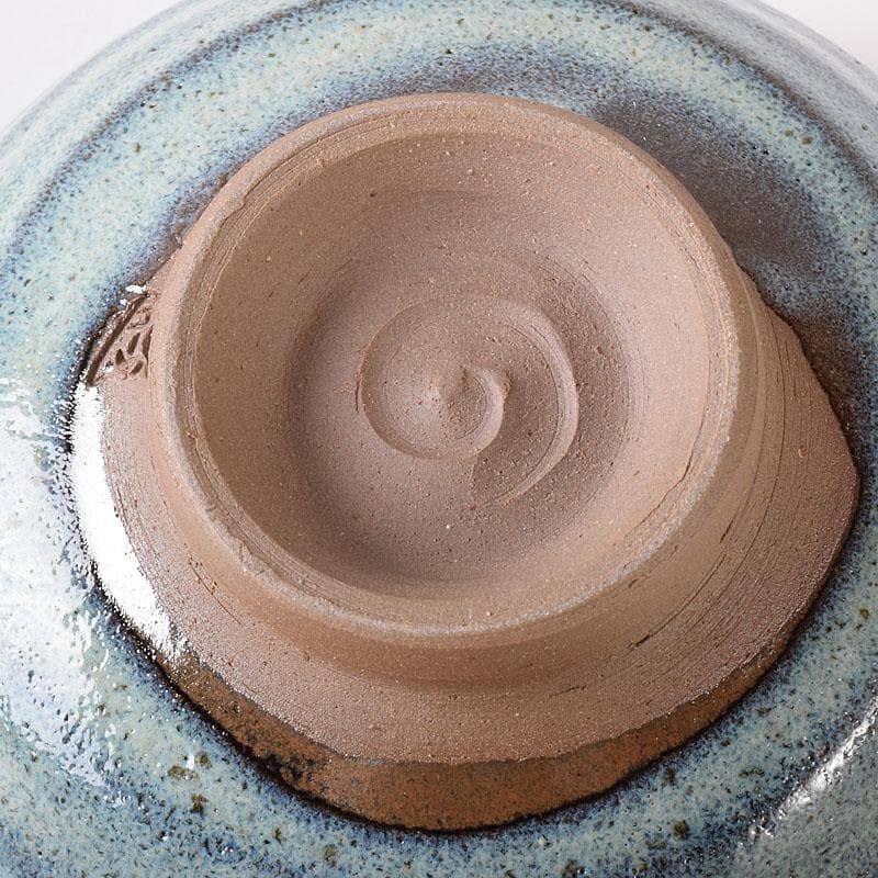 茶道具　小代焼　ふもと窯　井上泰秋作　茶碗　共箱　V　8242