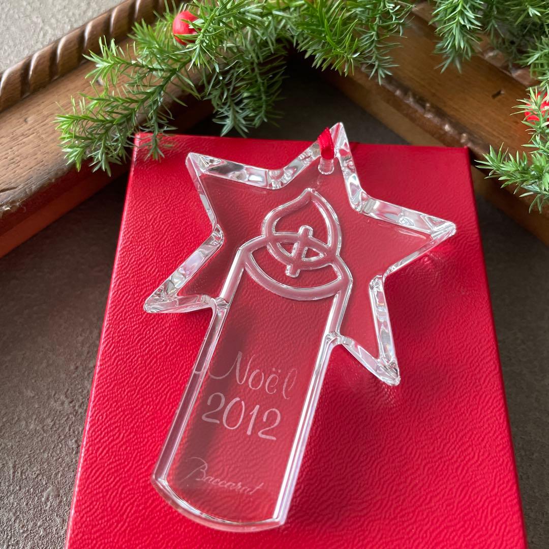 Baccarat 2012年 ノエル クリスマスオーナメント