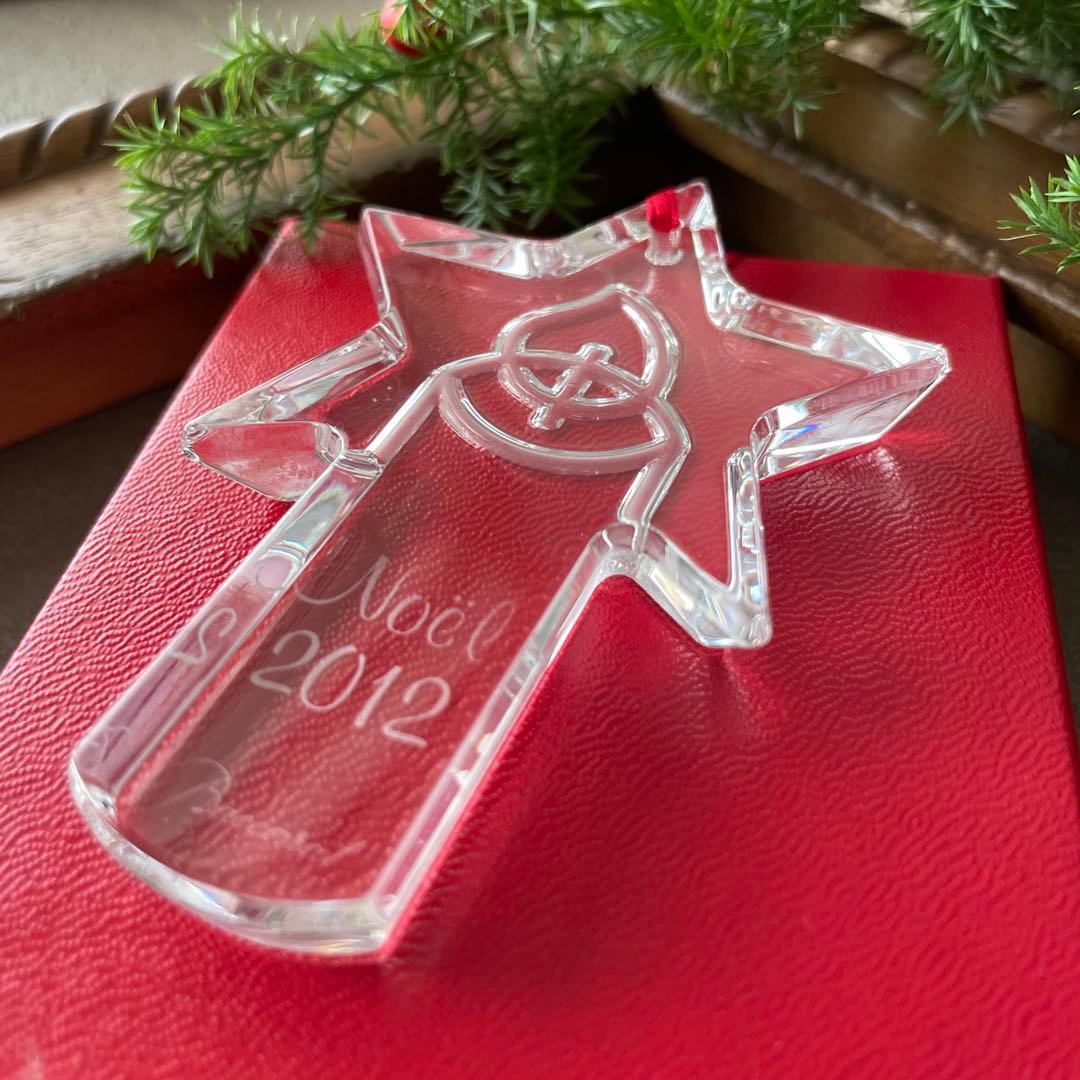 Baccarat 2012年 ノエル クリスマスオーナメント