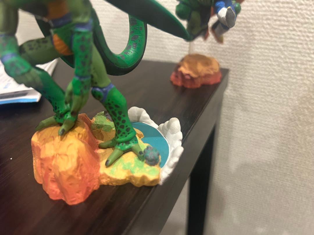 ドラカプ　セル第一形態　セル第二形態vsベジータ