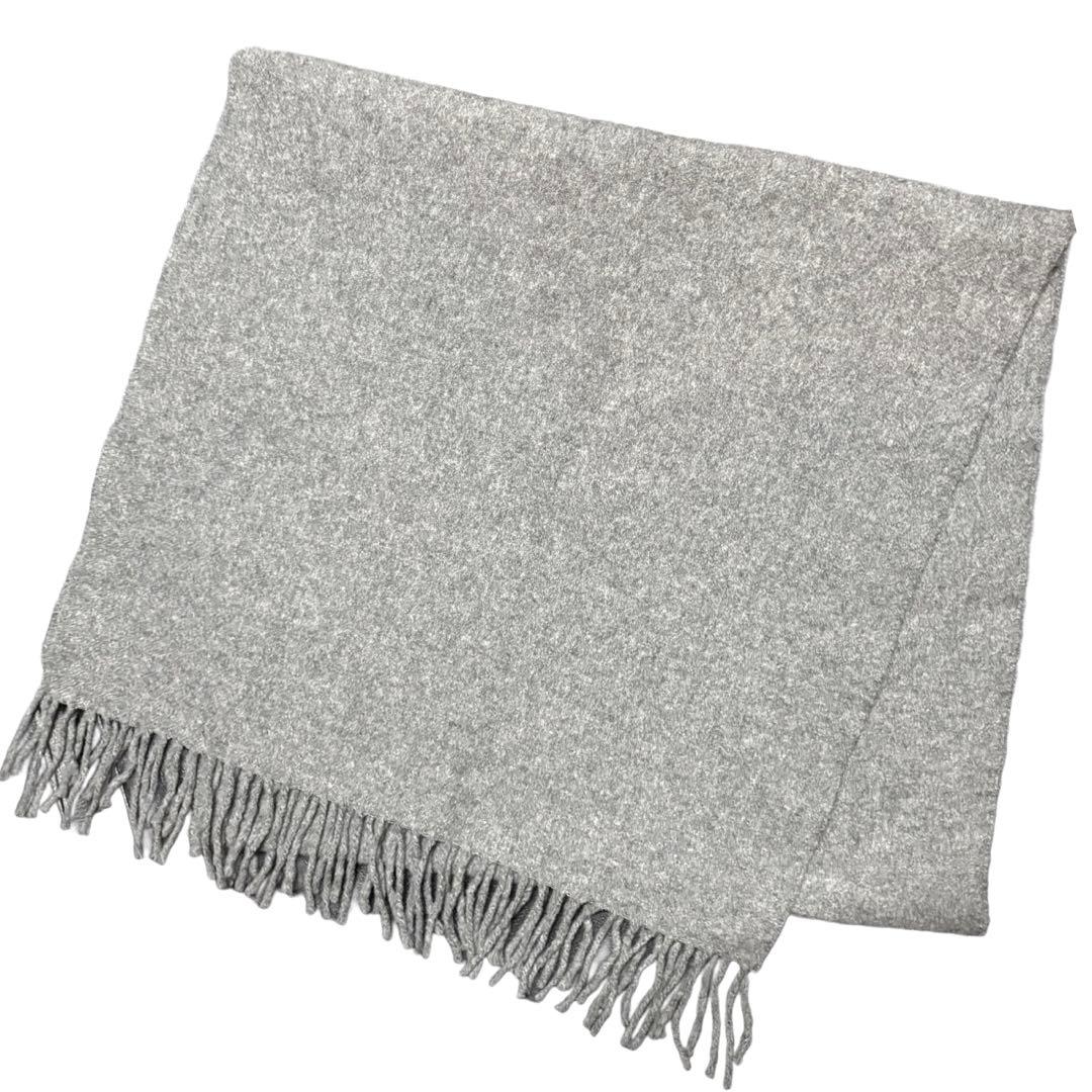 美品　ピンクタグ　Acne Studios ウールマフラー グレー ストール