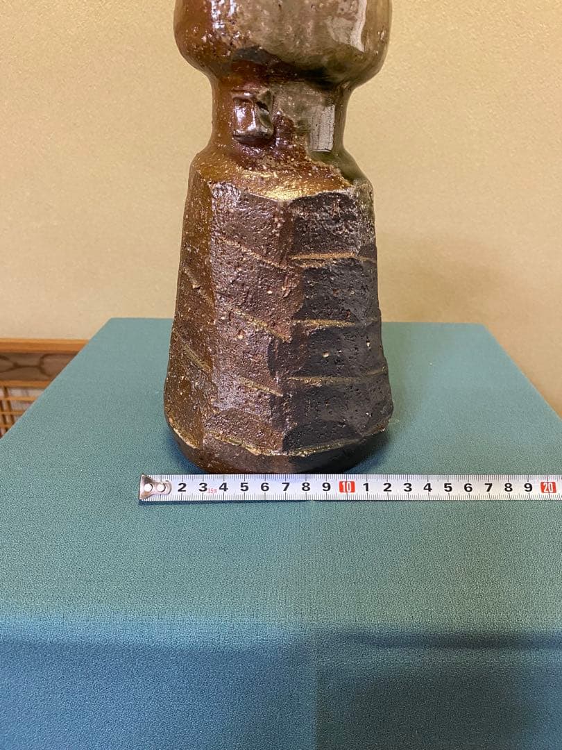 ⭐️本日限定⭐️茶道具/花入 信楽窯花入 杉本忠造 共箱 茶道