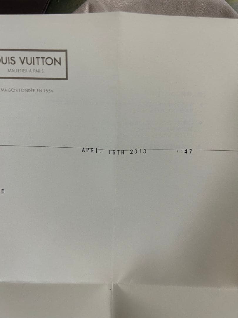 LOUIS VUITTON タンブール 10Pダイヤ 腕時計