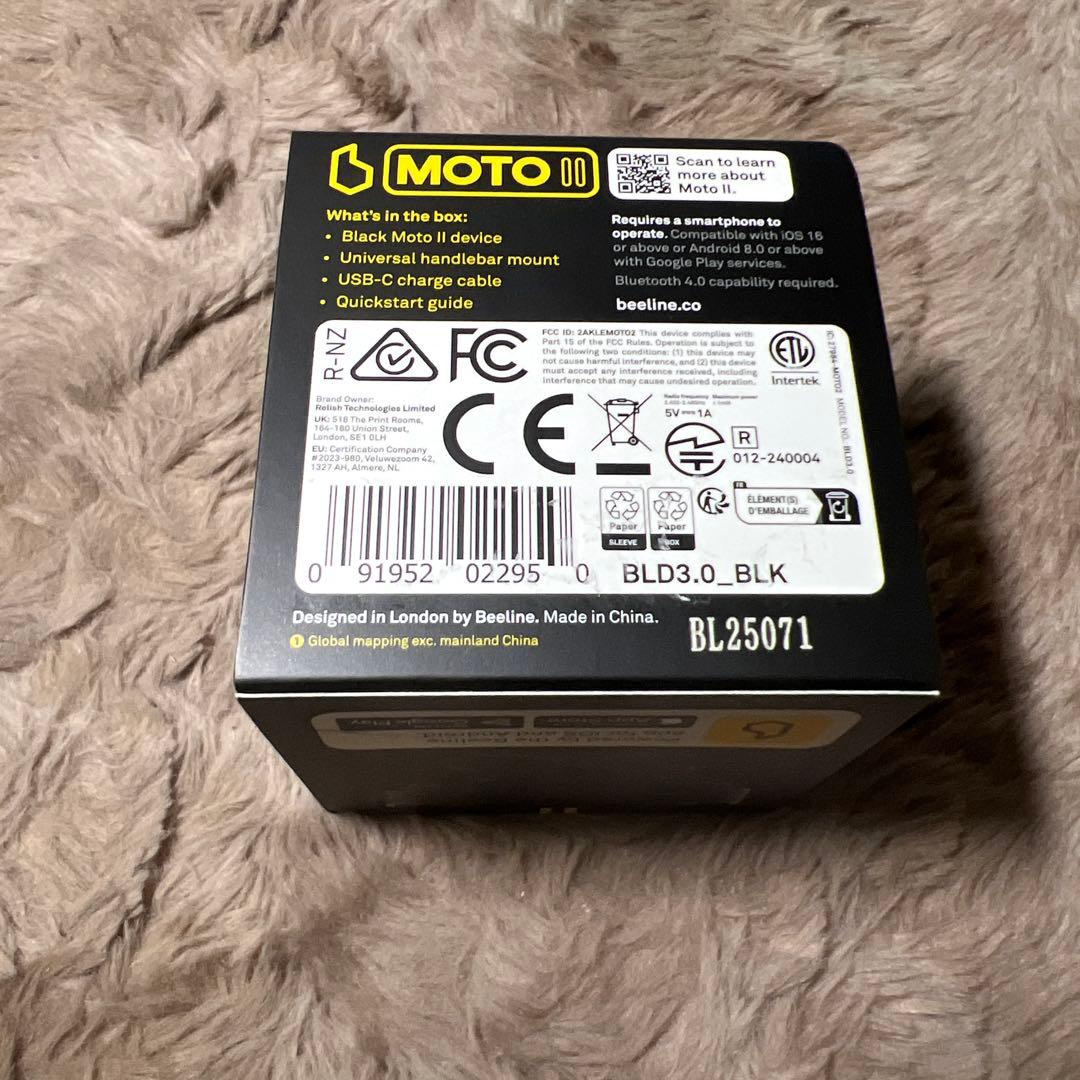 新品　BEELINE MOTO 2ナビゲーション ブラック BLD30-BLK