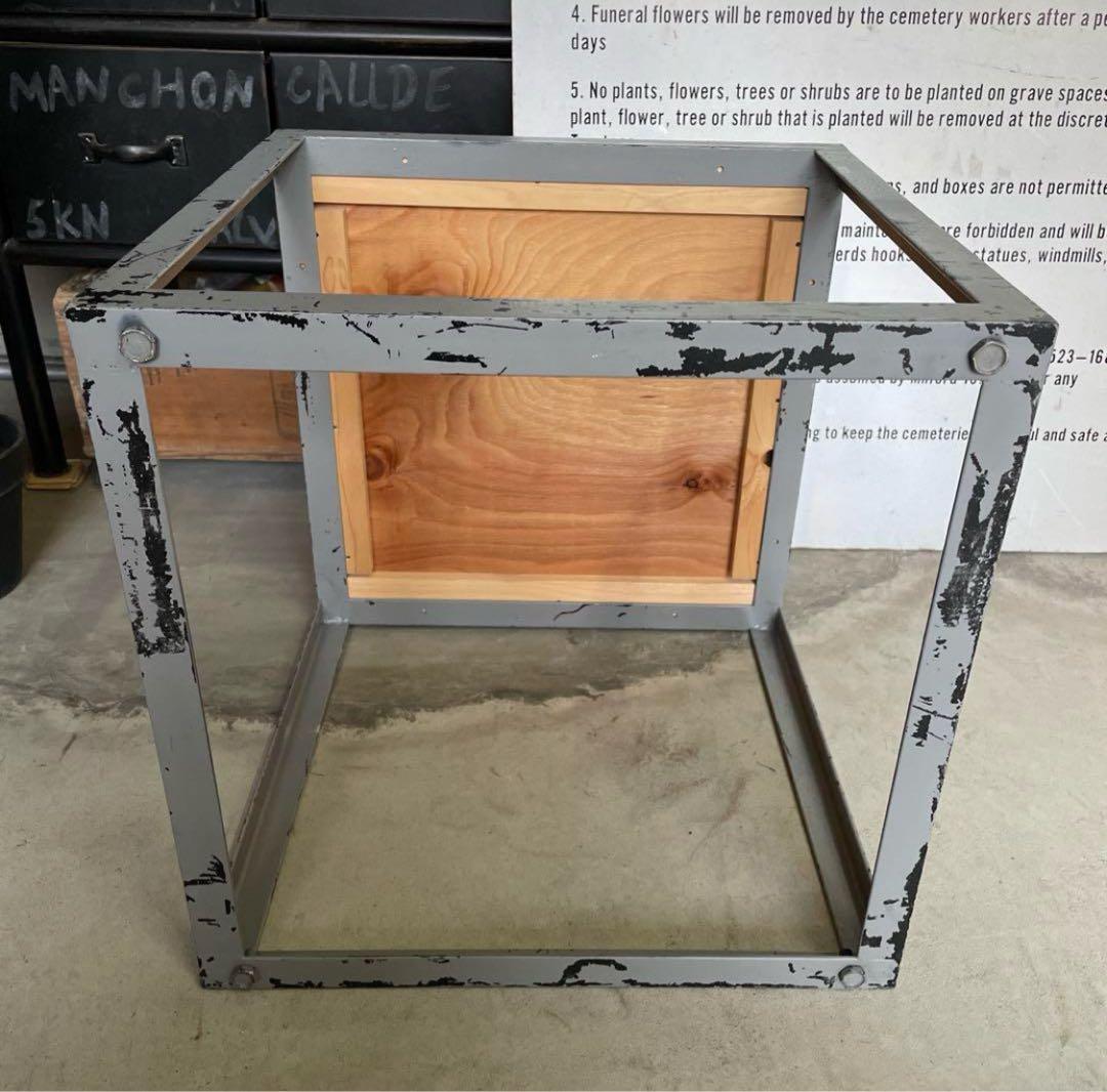 【BECK 様まとめ品③④】インダストリアル アイアンウッド マルチスタンド