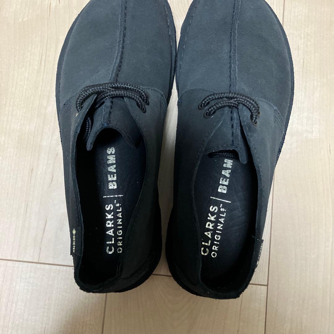 クラークス ビームス　デザートトレック　GTX 25.5センチ　ネイビー