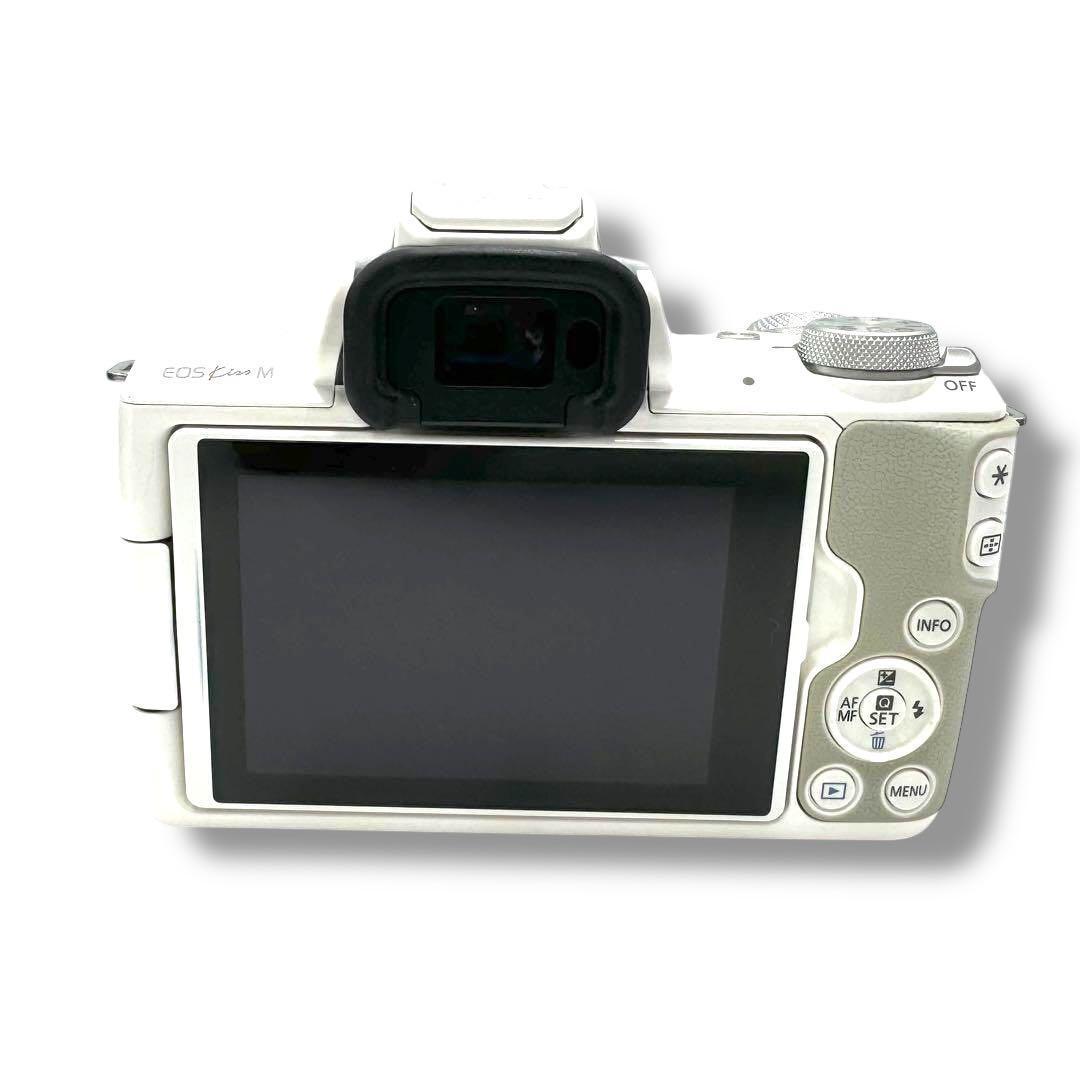 ❁動作良好！高性能コンパクトミラーレス❁スマホ転送OK❁キャノン Kiss M