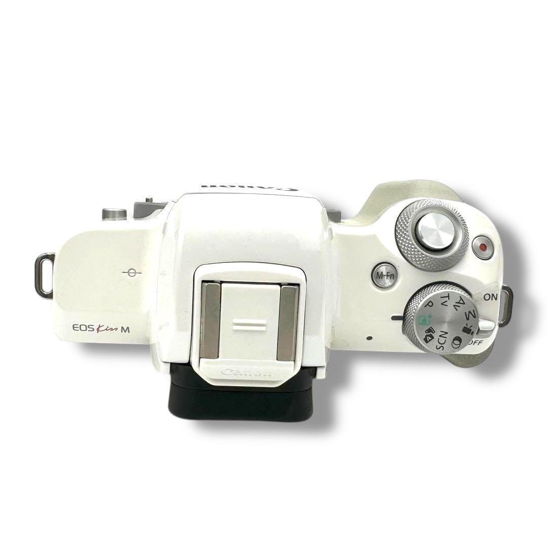 ❁動作良好！高性能コンパクトミラーレス❁スマホ転送OK❁キャノン Kiss M