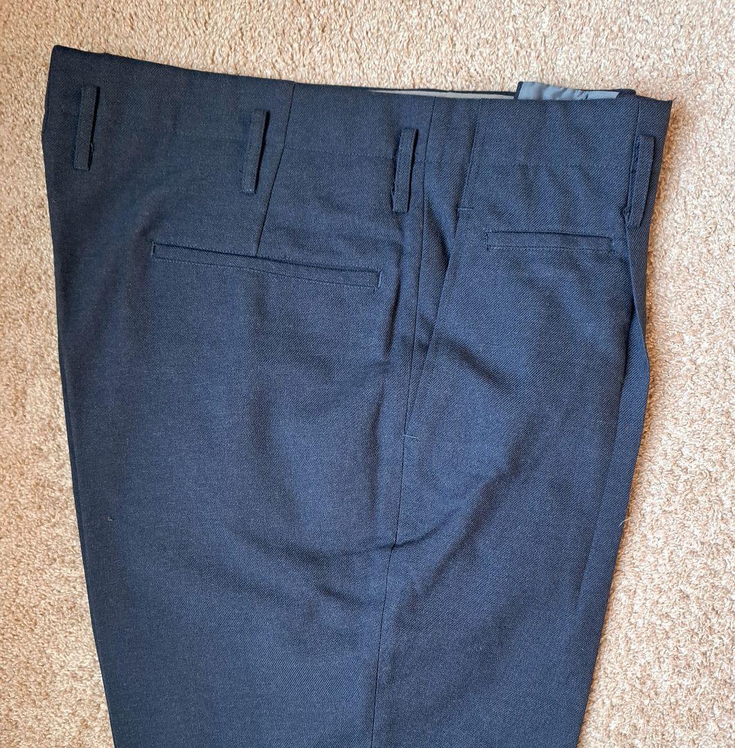 国鉄動力車乗務員　制服(冬)　細身第1号形　未使用上下組　鉄道　S49