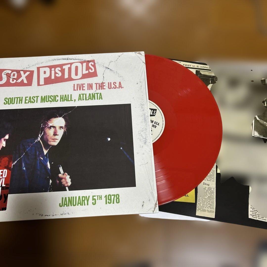 Sex Pistols Live in U.S.A 限定版レコード 3枚組