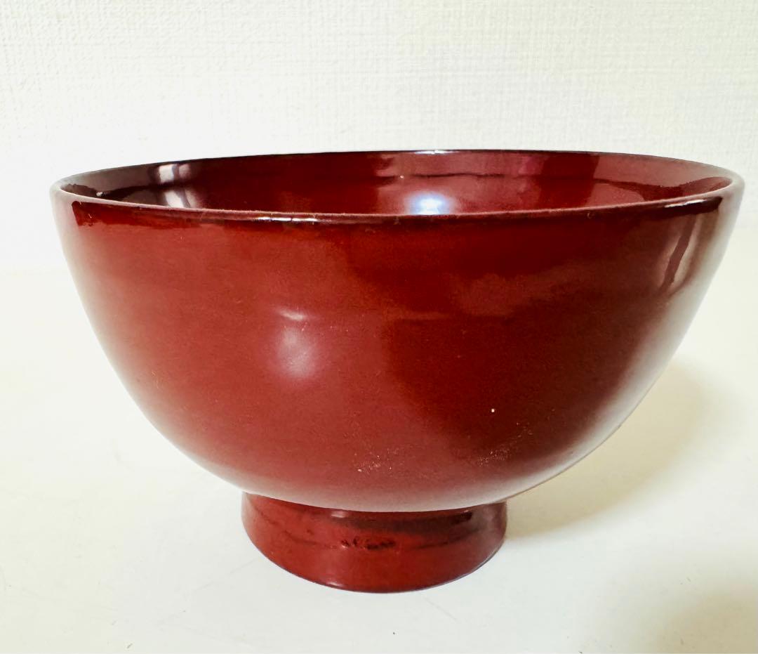 角偉三郎 朱塗 合鹿椀 漆器漆芸