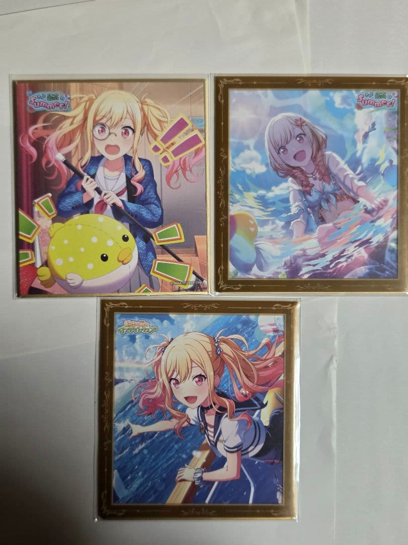 プロセカ　ミニ色紙　天馬咲希　➁水着