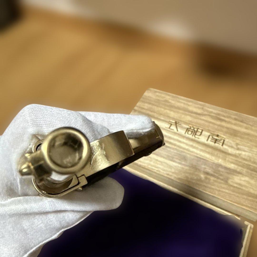 【装飾銃】【モデルガン】式槍南 金属製モデルガン 木箱付き