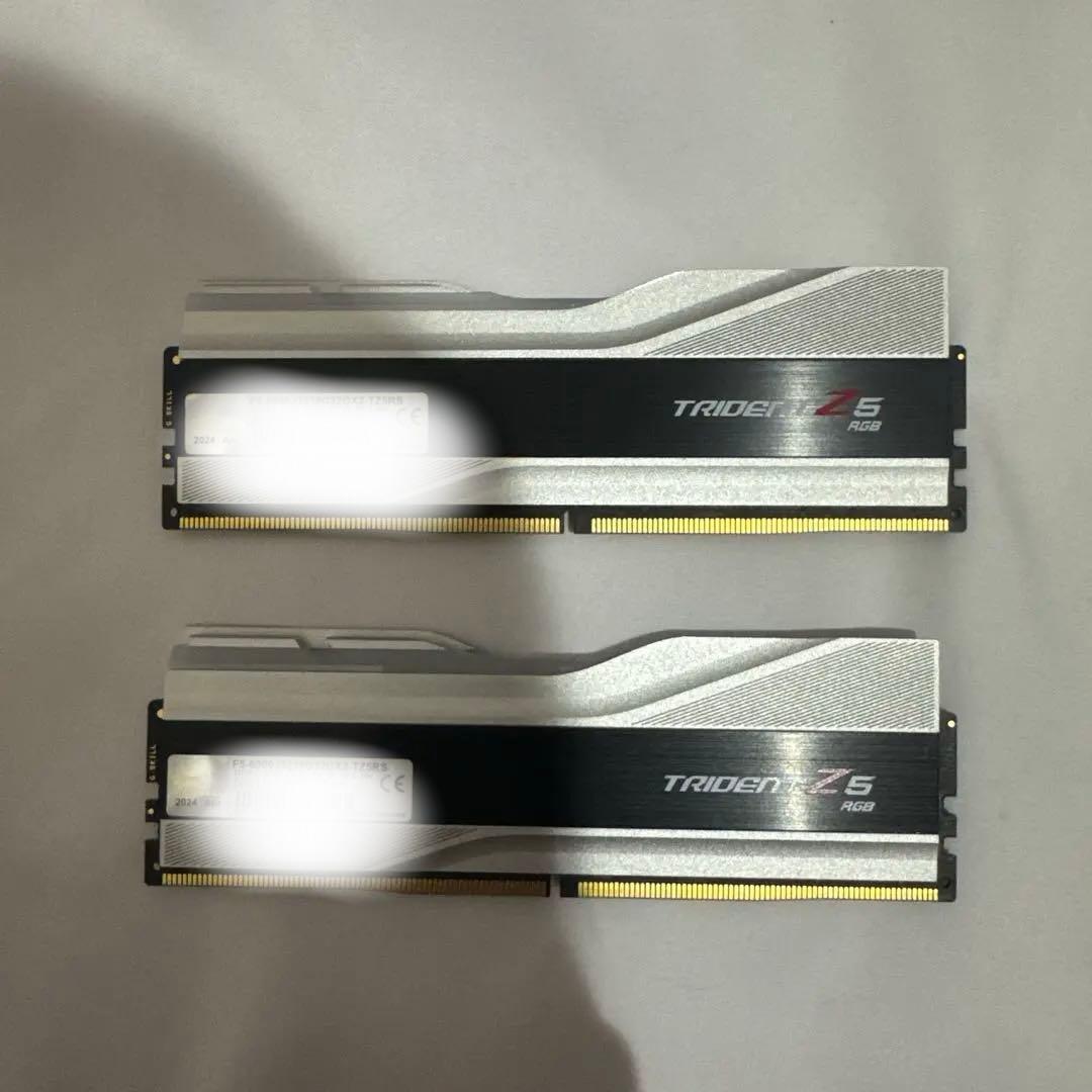 G.SKILL Trident Z5 RGB DDR5 メモリー 32GB×2