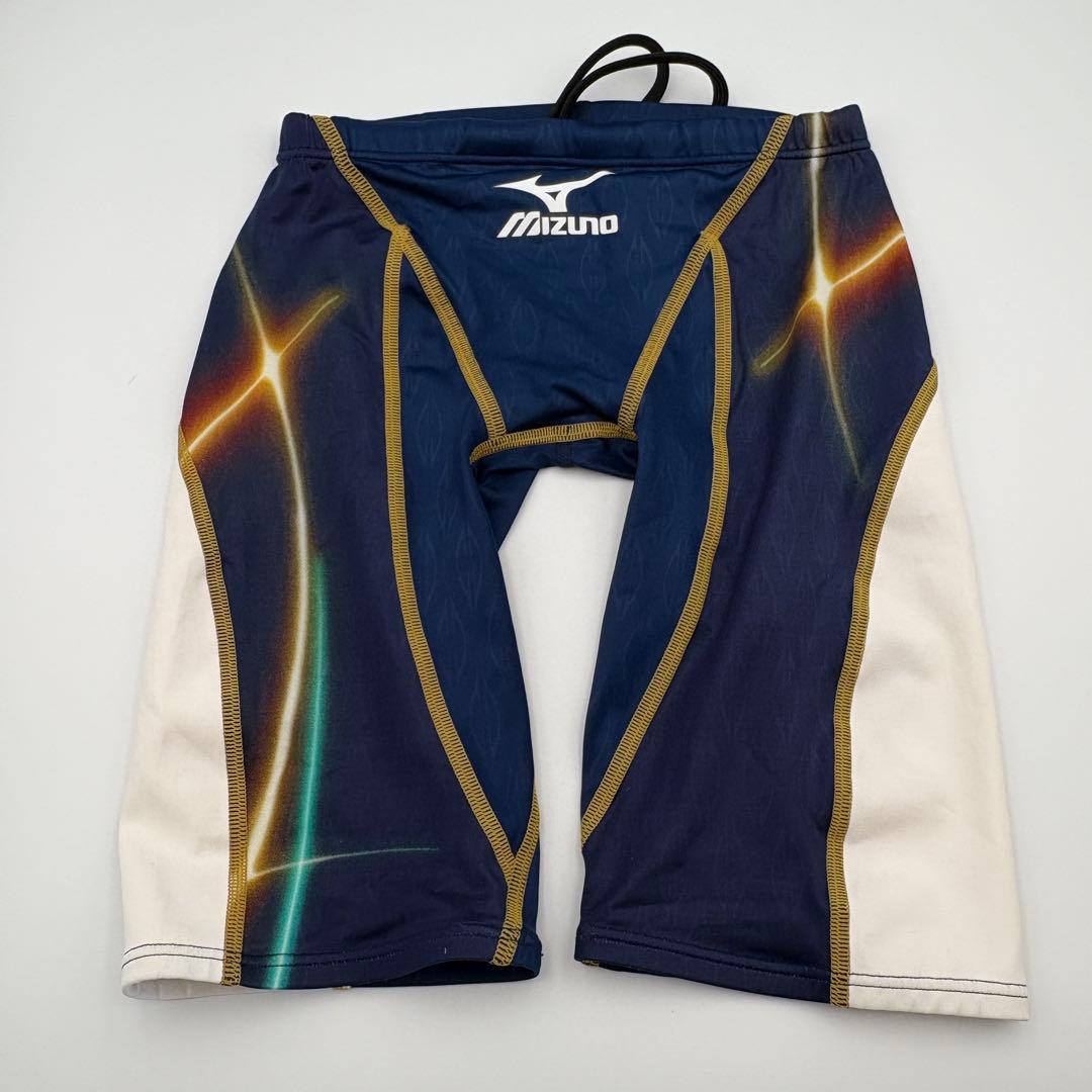 Mizuno 競泳水着 スパッツ　ネイビー/ホワイト