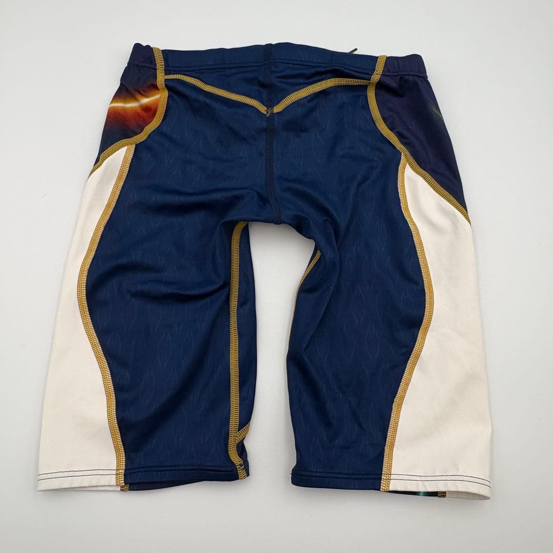 Mizuno 競泳水着 スパッツ　ネイビー/ホワイト