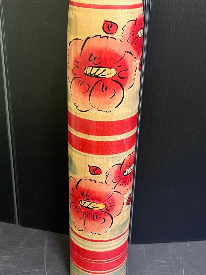 C825 こけし　斎藤徳寿　土湯系特大こけし　特大こけし　日本人形　土湯系