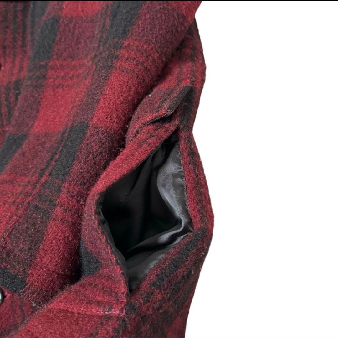 ポロラルフローレン　チェック　ウールジャケット