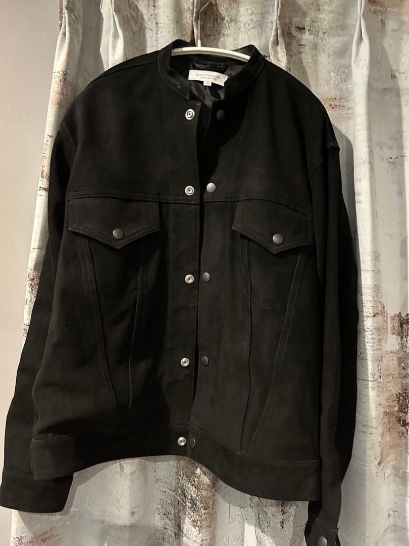 最終値下げ！b&y　レザージャケット