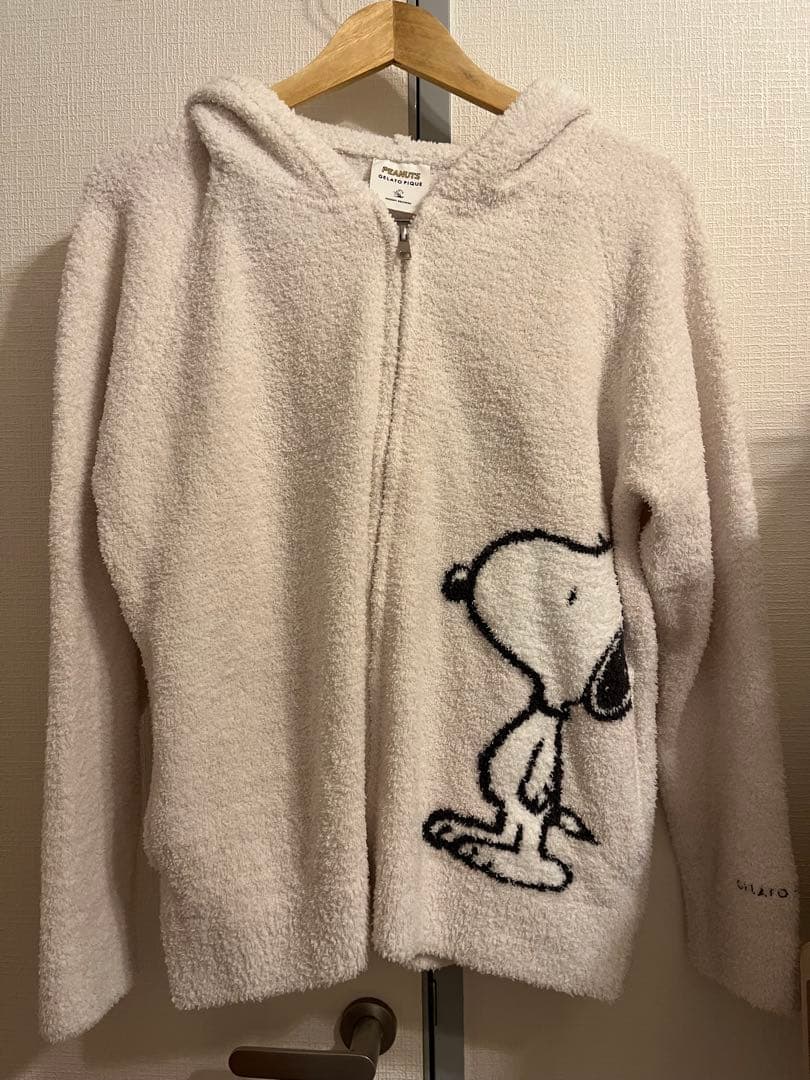 ジェラートピケ　スヌーピー パーカー
