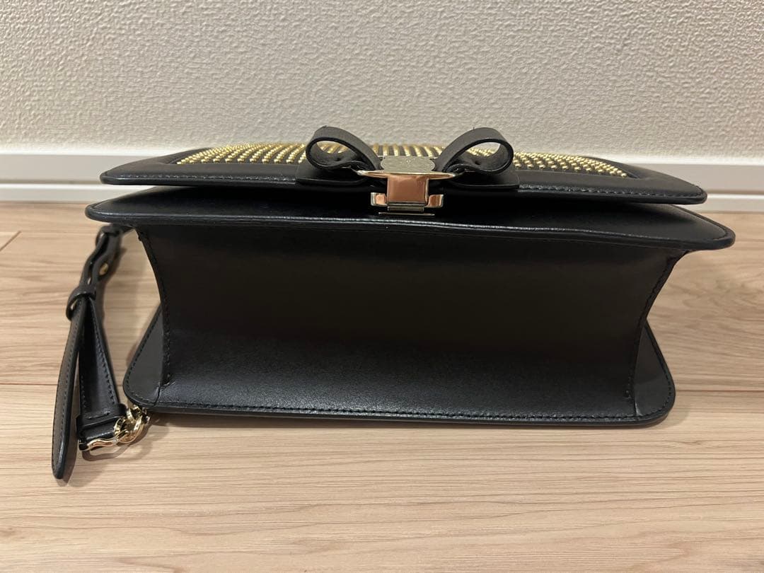 スタッズ ブラック パーティーバッグ