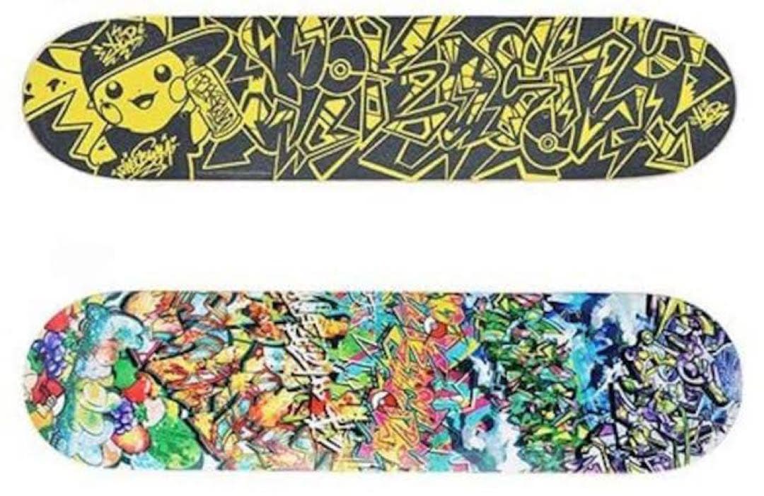 渋谷限定　ピカチュウ グラフィティ スケートボードデッキ　未開封　値引き可