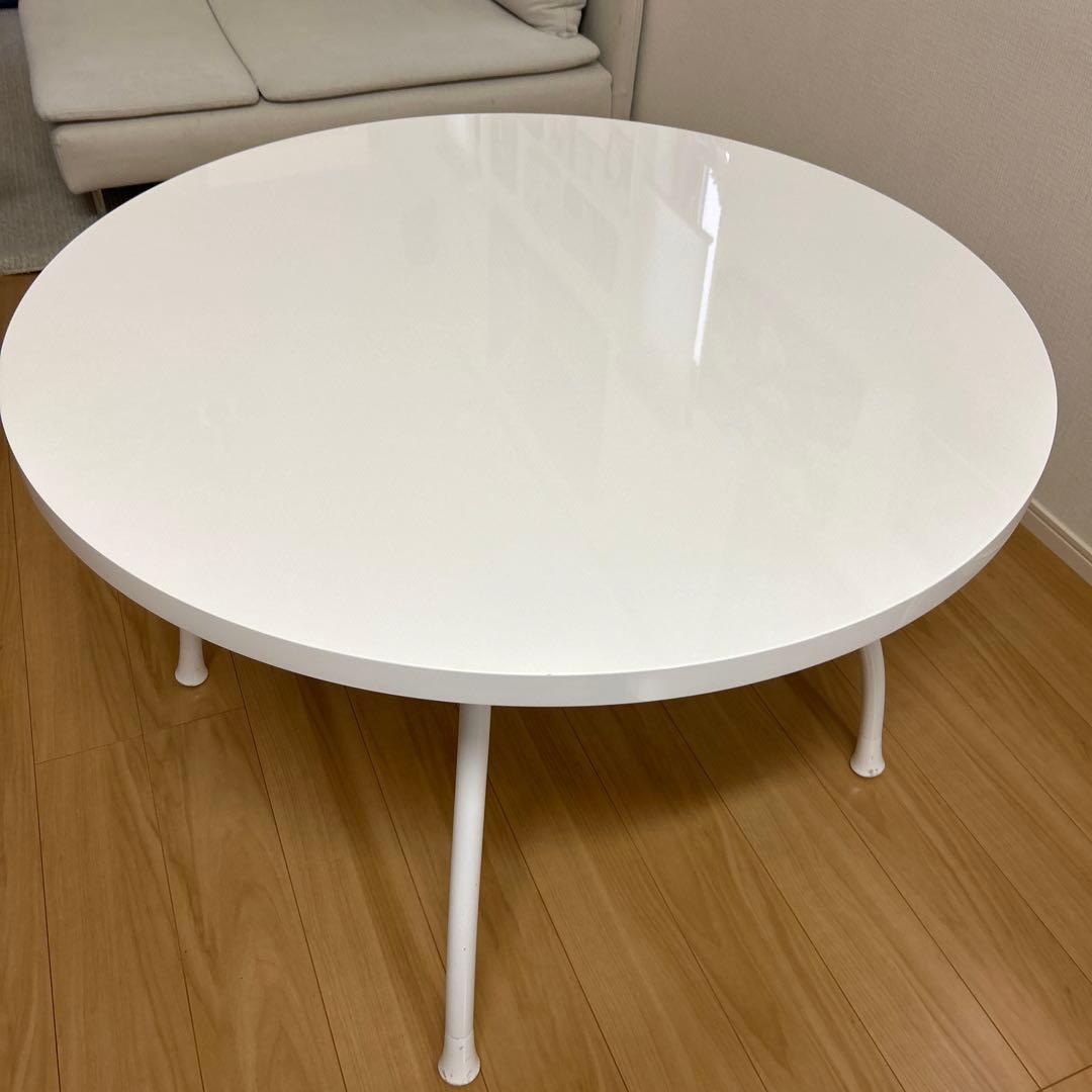 リーンロゼ☆ダイニングテーブル　白　中古