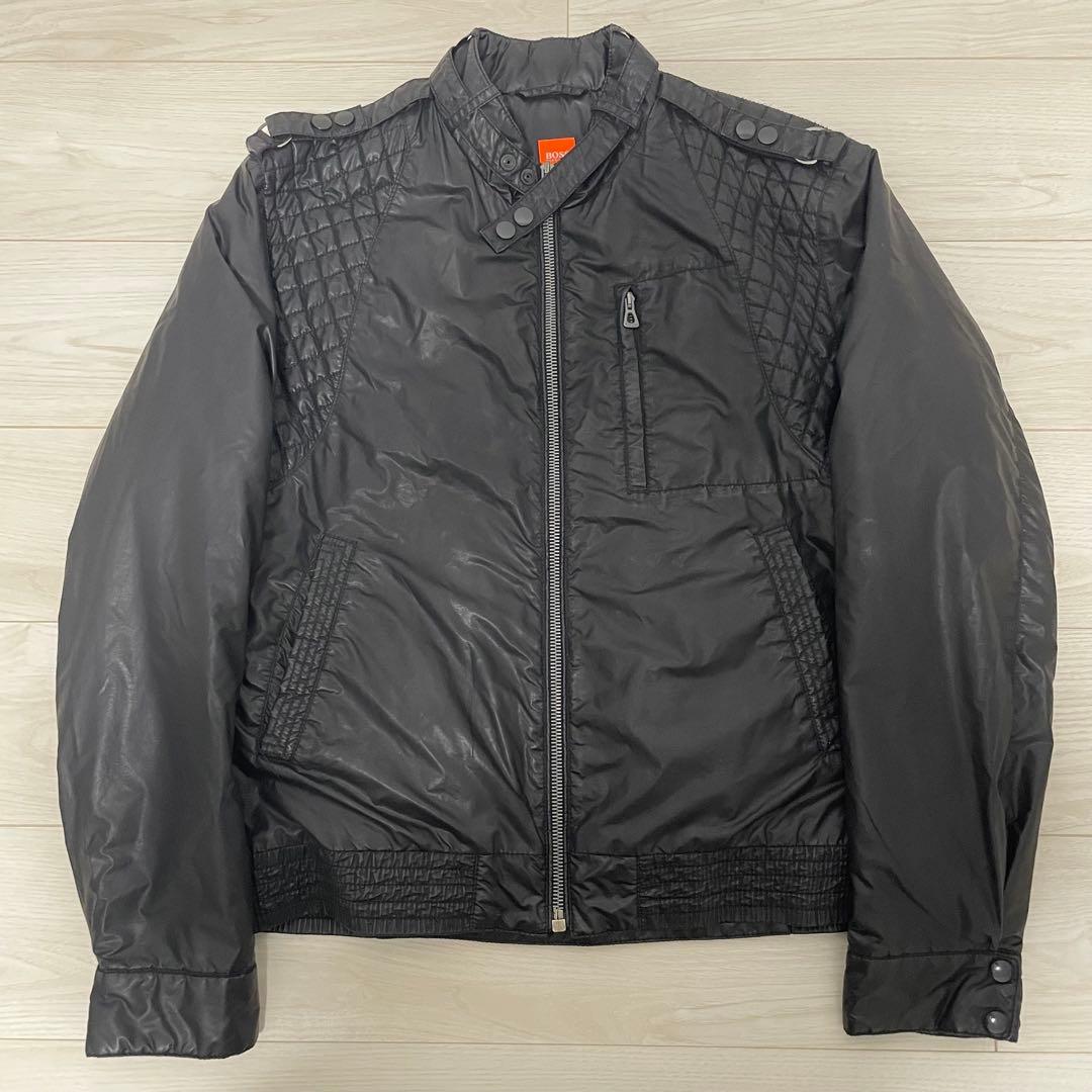 HUGO BOSS ヒューゴボス　ライダースジャケット　ナイロン 中綿　XL50