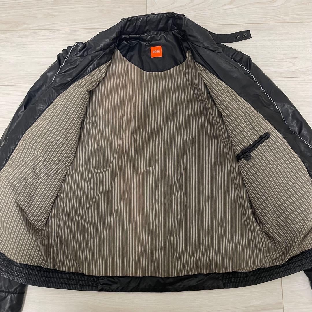 HUGO BOSS ヒューゴボス　ライダースジャケット　ナイロン 中綿　XL50