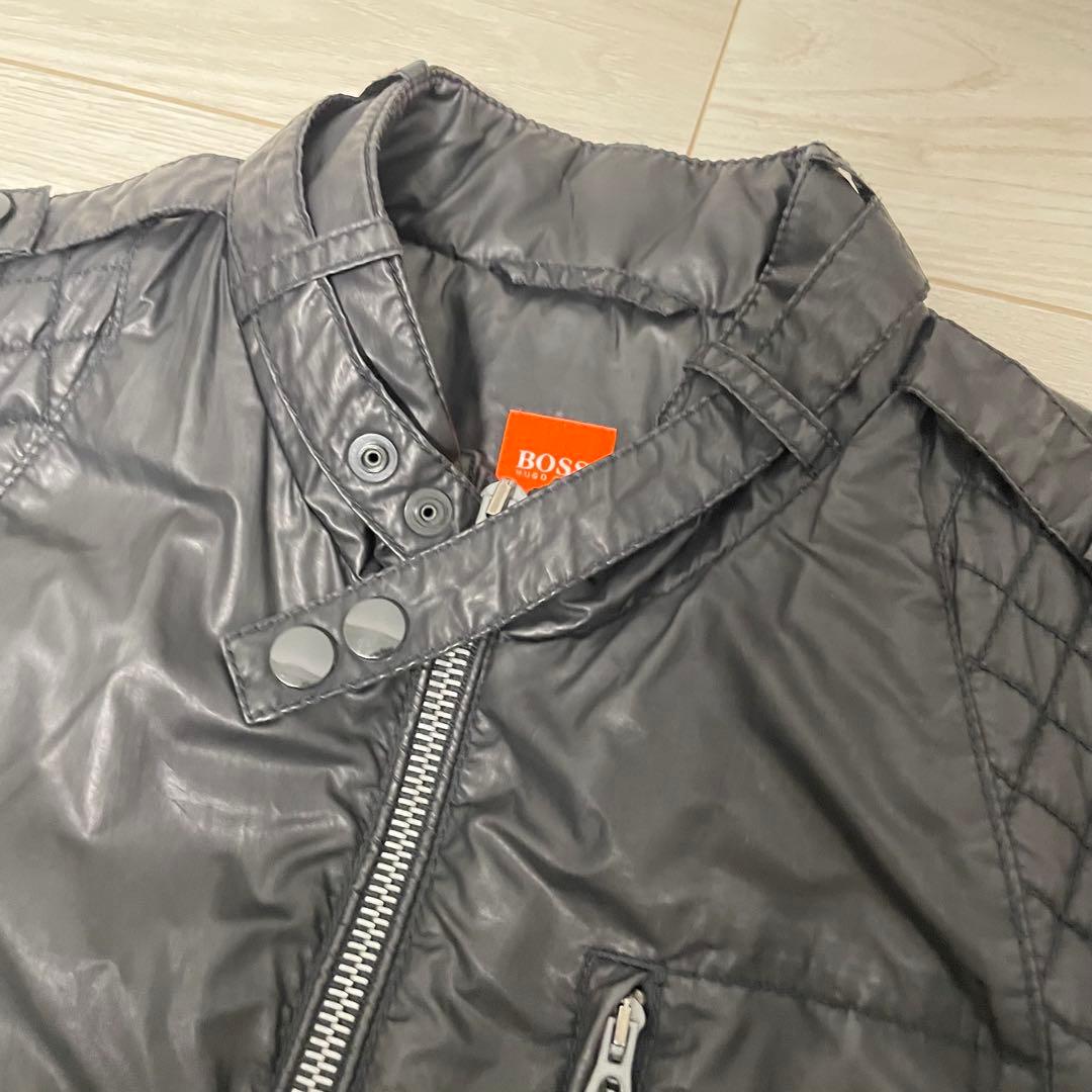 HUGO BOSS ヒューゴボス　ライダースジャケット　ナイロン 中綿　XL50