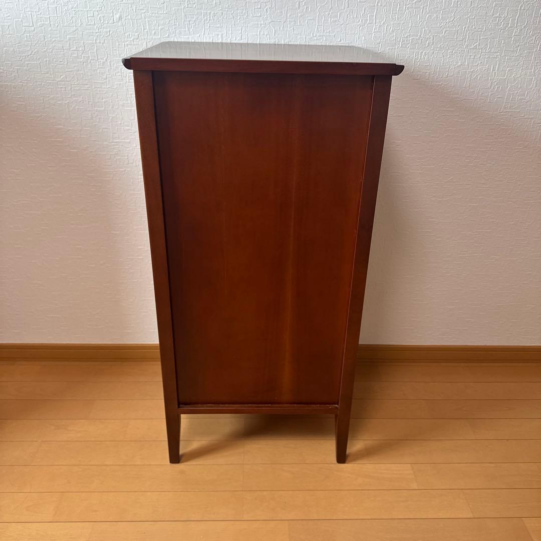 購入価格7万弱。東海家具 オーランドチェスト 幅45 5段　一部リメイク、補修済