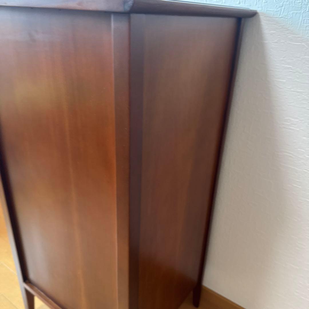購入価格7万弱。東海家具 オーランドチェスト 幅45 5段　一部リメイク、補修済