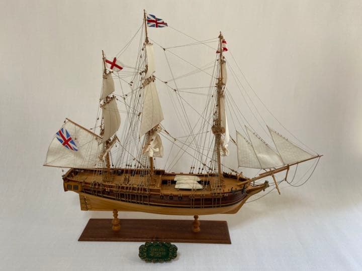 帆船模型　英国軍艦（フリゲート艦）