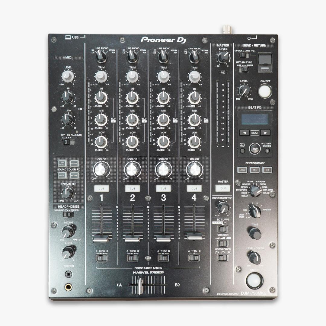 美品 Pioneer DJ DJM-750mk2 ミキサー パイオニア 箱あり