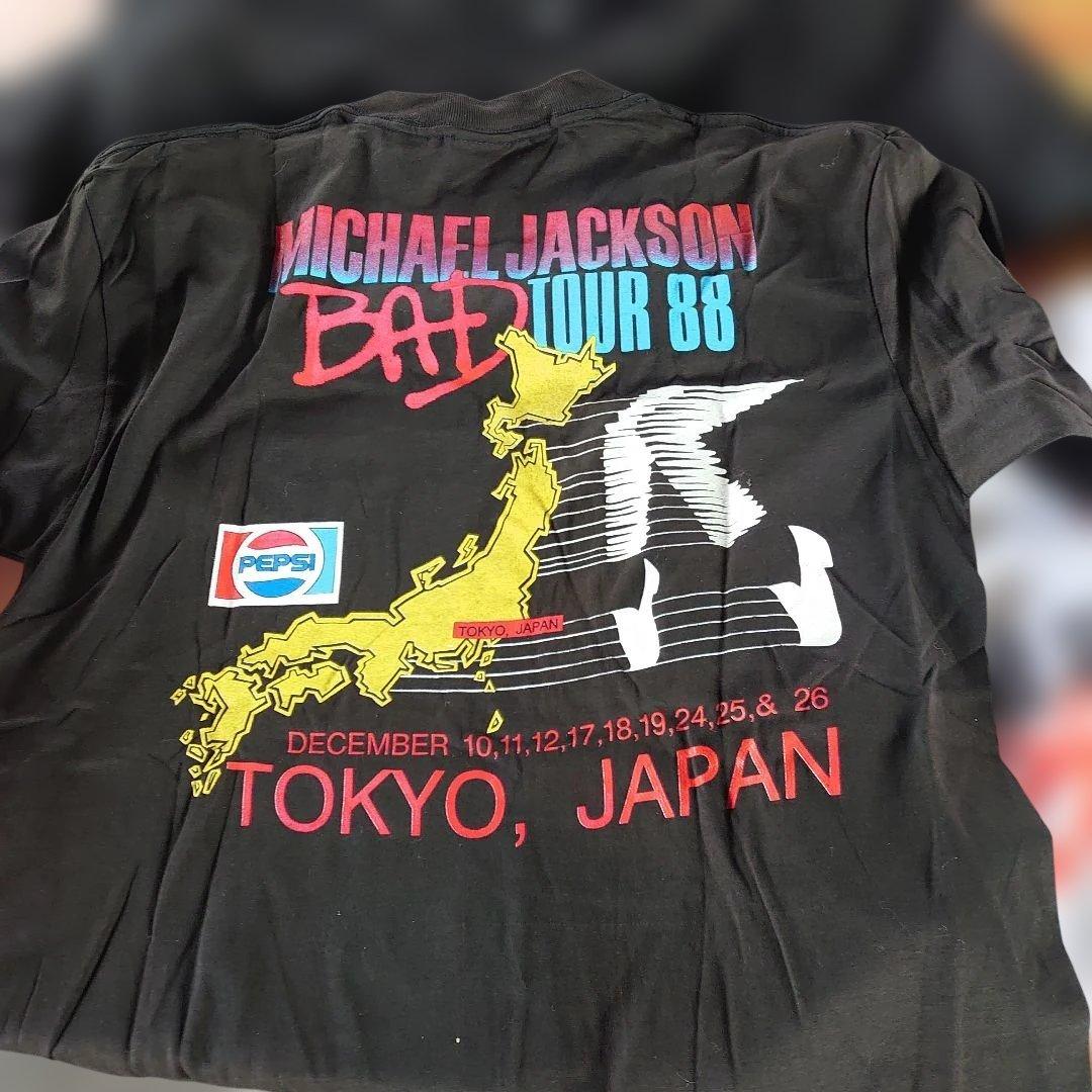 マイケル・ジャクソン BAD TOUR 88 Tシャツ