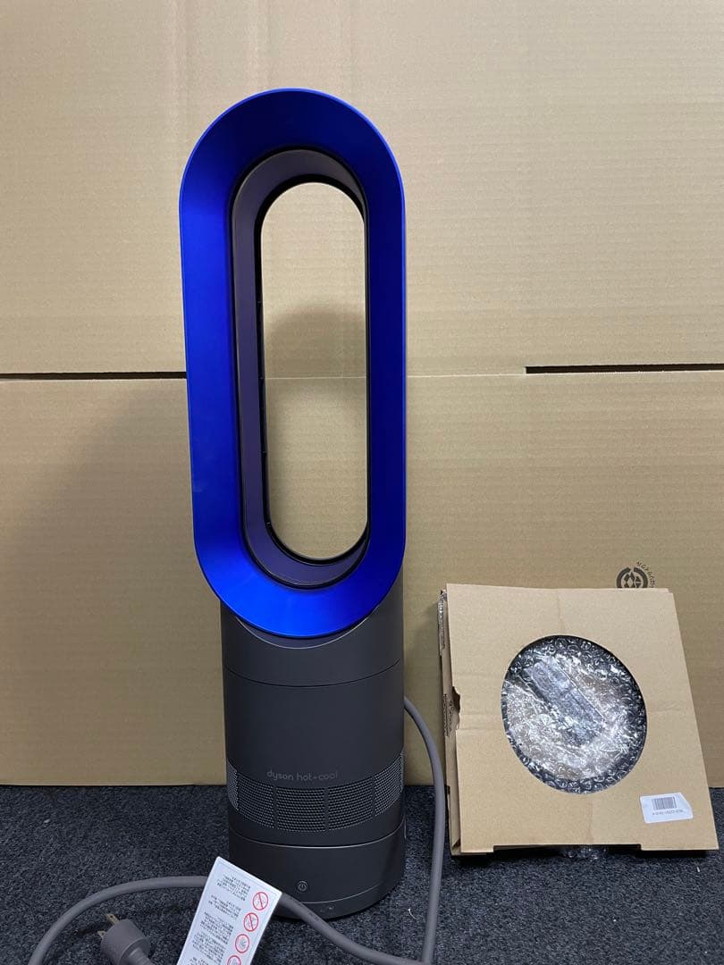 し*ん様 Dyson hot+cool AM09 タワー型ファン ダイソン　ブル