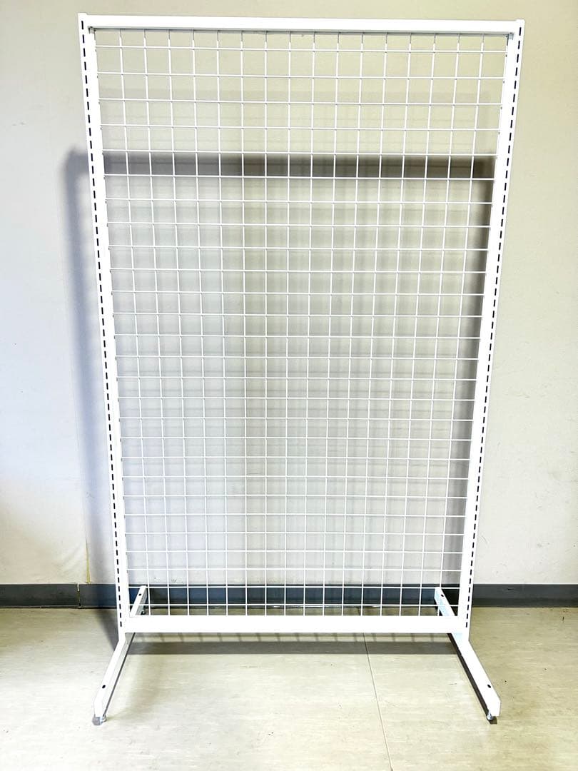 【超美品】 両面ネットタイプ システム什器 ゴンドラ什器 W90 H150