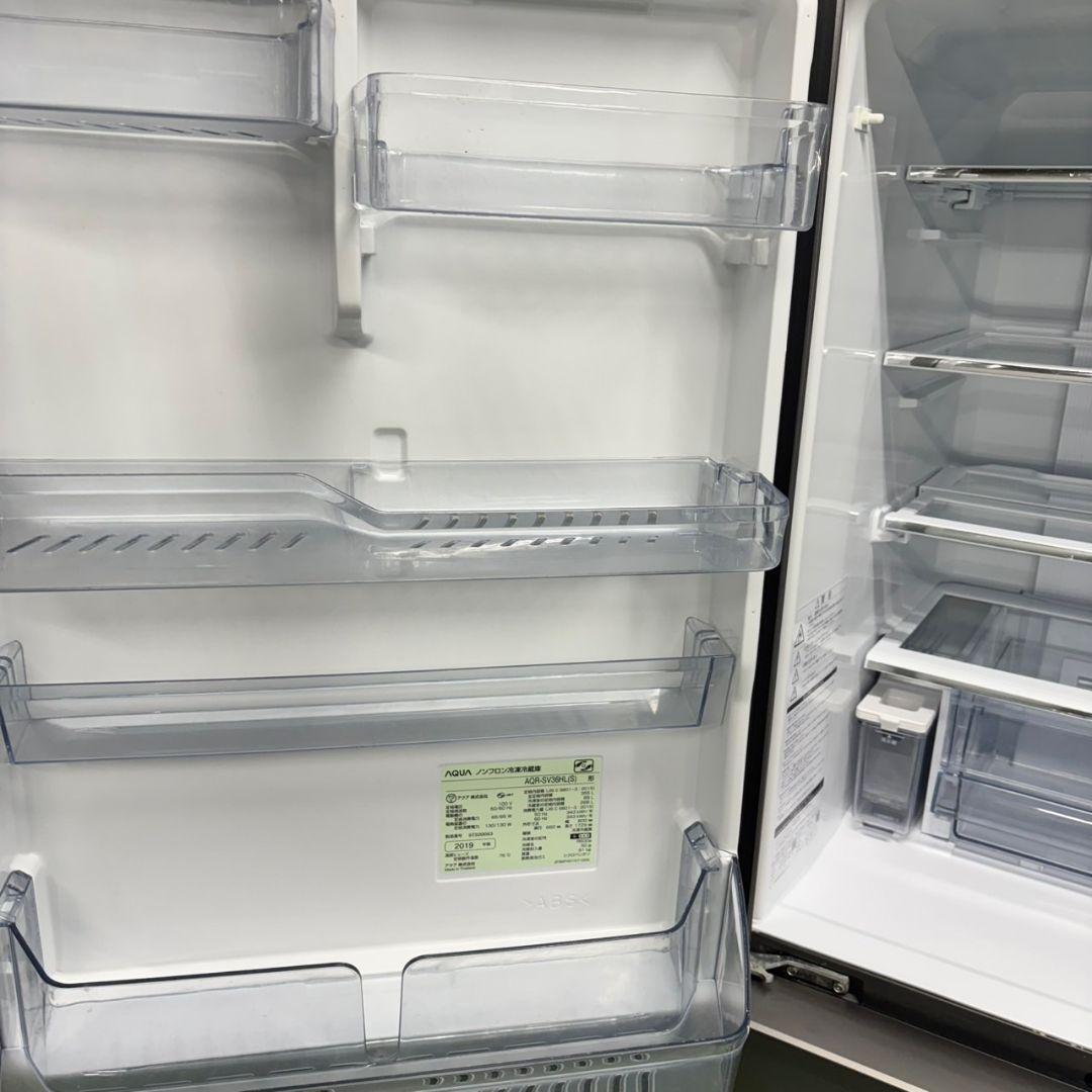 521 冷蔵庫　大型　300L〜400L　自動製氷機付　半年保証　関東圏　左開き