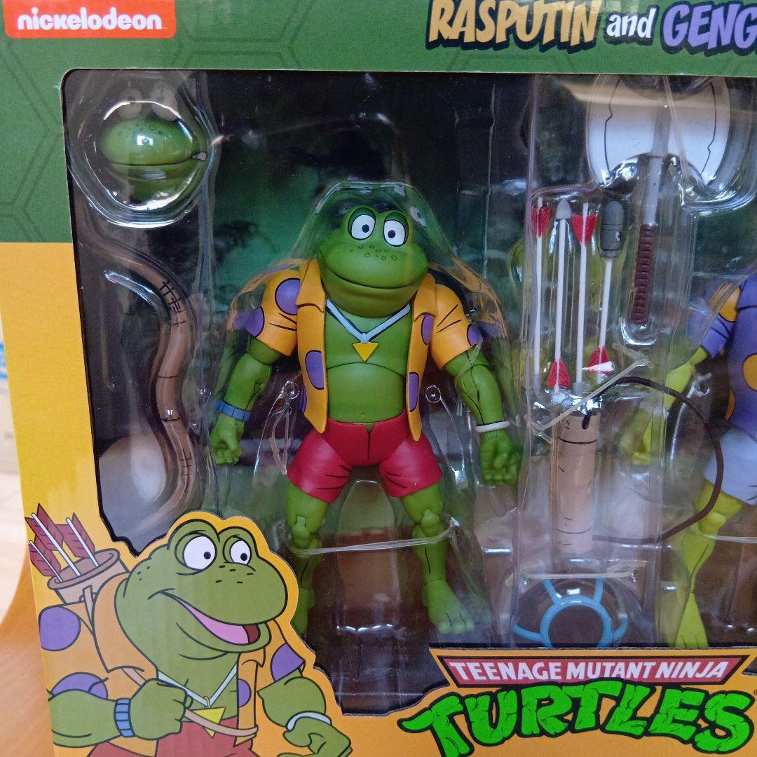 ネカ　ミュータントタートルズ ラスポーチン　ゲンジス neca TMNT