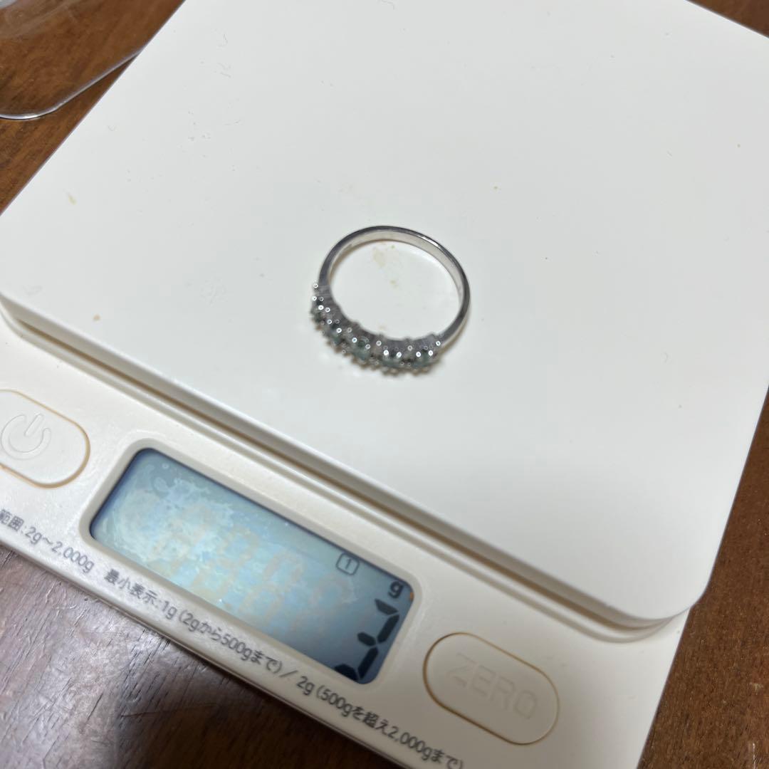 エステール アレキサンドライト ダイヤ k18wg