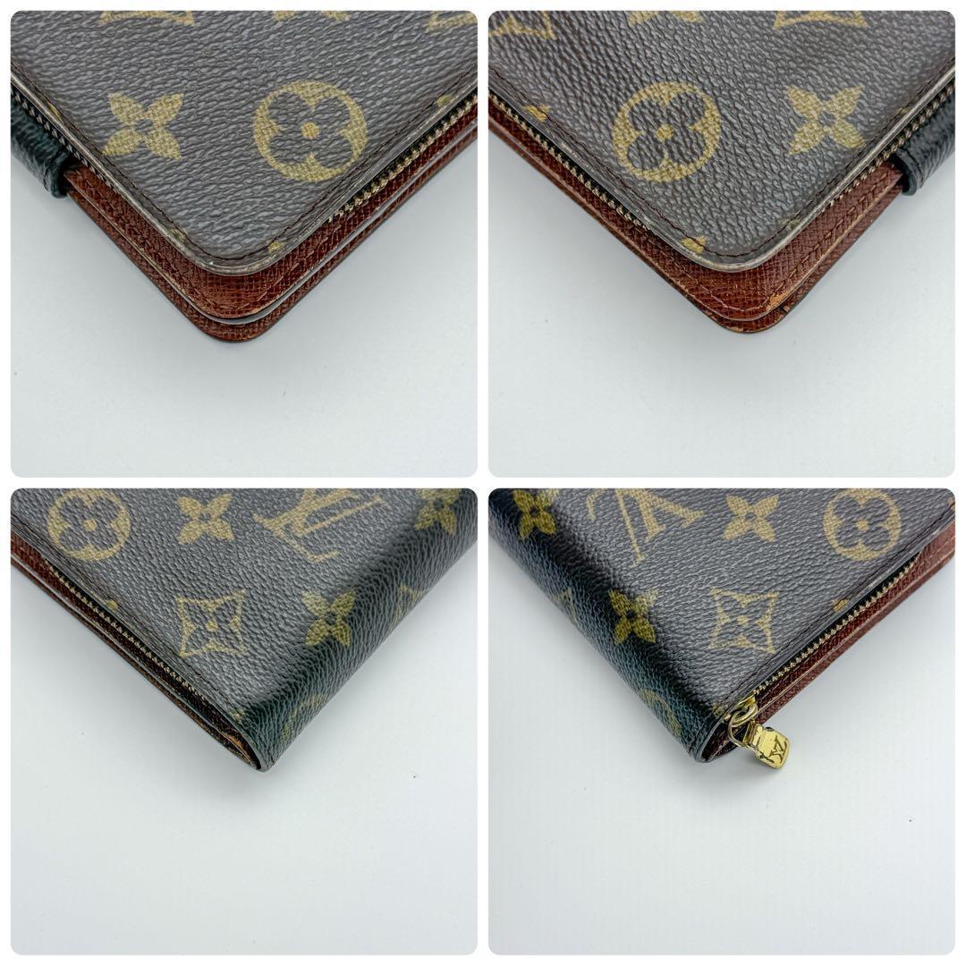 【最高級品】ルイヴィトン モノグラム コンパクトジップ 折り財布 M61667