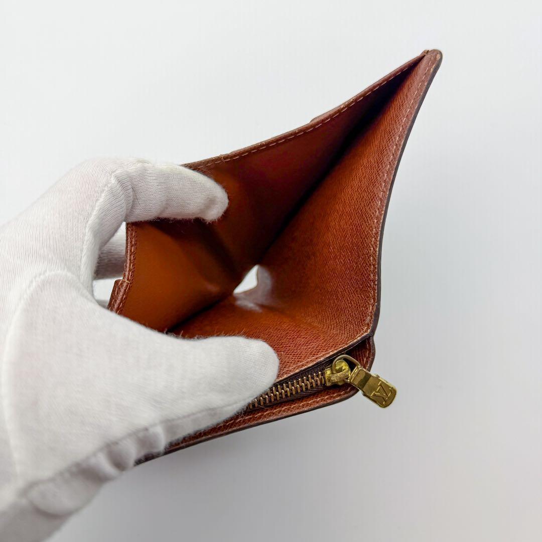 【最高級品】ルイヴィトン モノグラム コンパクトジップ 折り財布 M61667