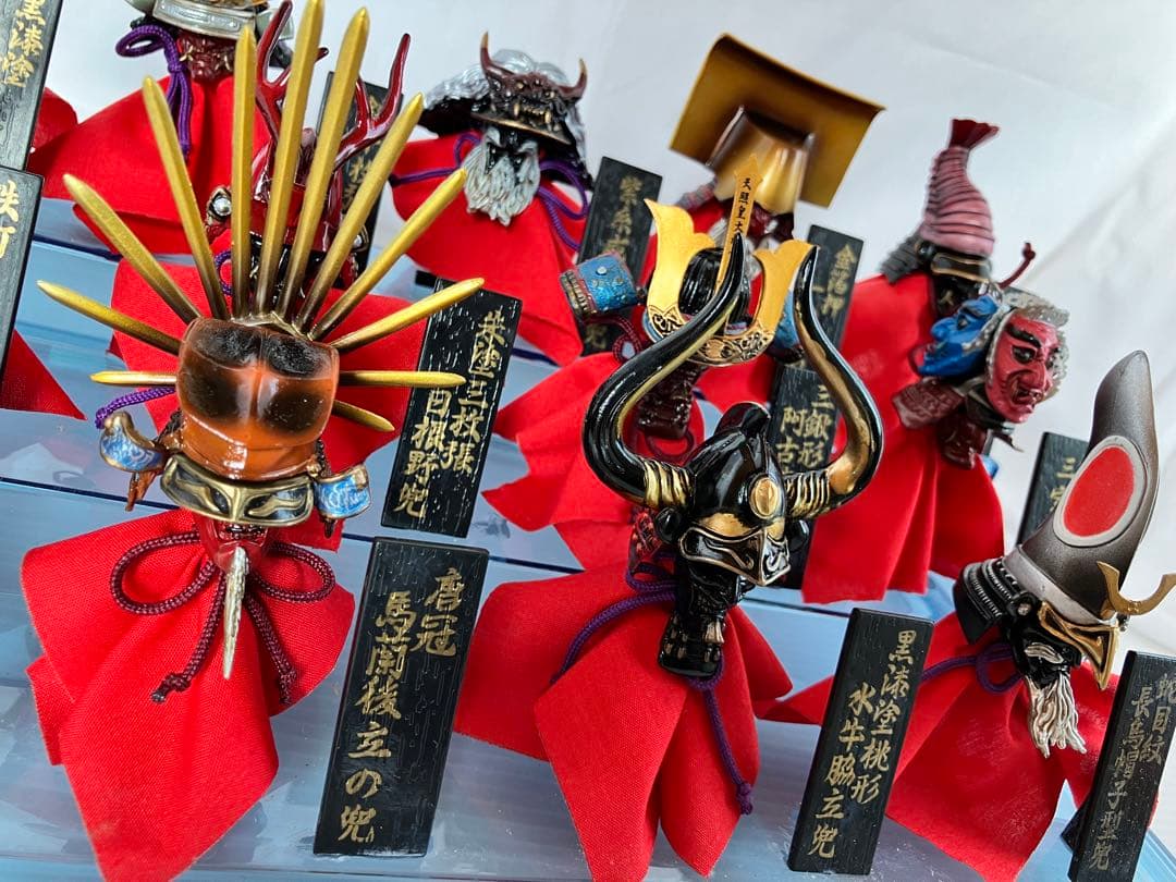 兜ミニチュアコレクション　戦国武将　武具　甲冑