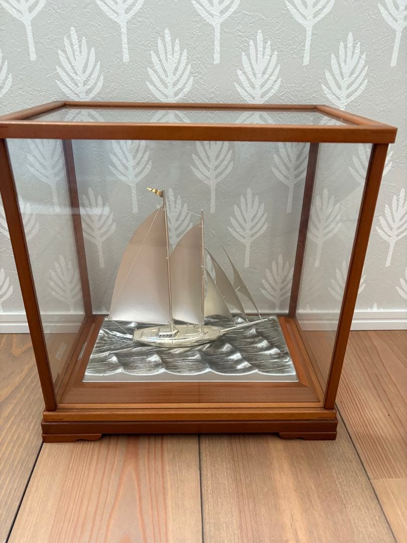 武比古 銀製ヨット4号 Silver PLATED TAKEHIKO