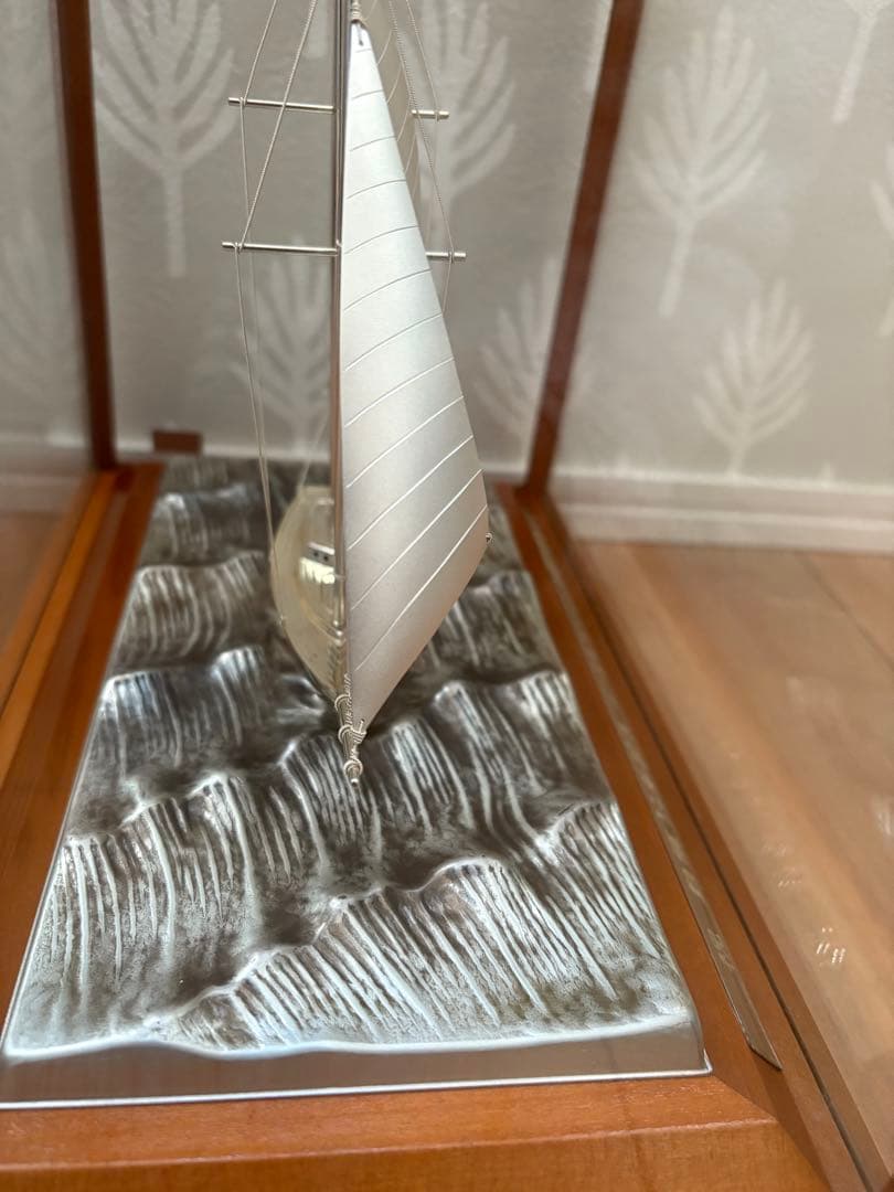 武比古 銀製ヨット4号 Silver PLATED TAKEHIKO