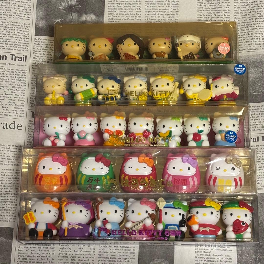 ハローキティソフビフィギュア