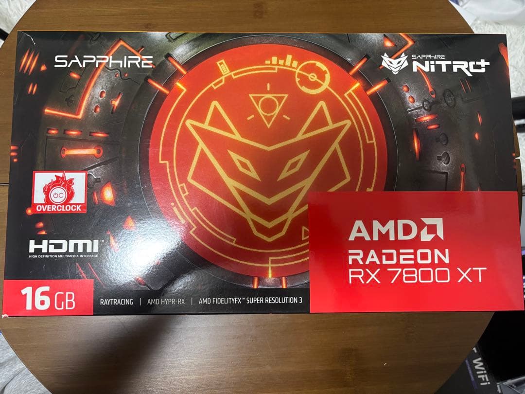 グラフィックボード・グラボ・ビデオカード NITRO+ Sapphire Radeon RX 7800 XT 16GB