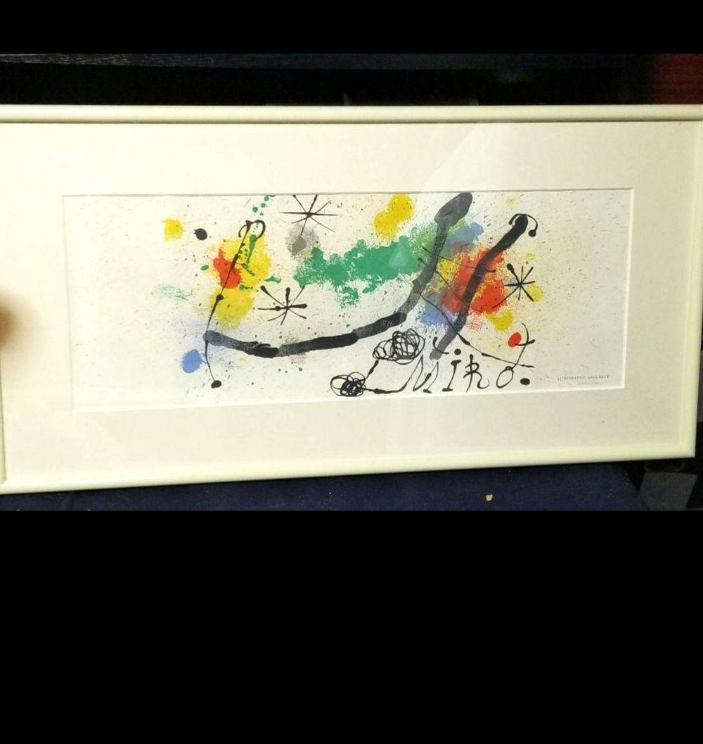 リトグラフ＊ ジョアンミロ