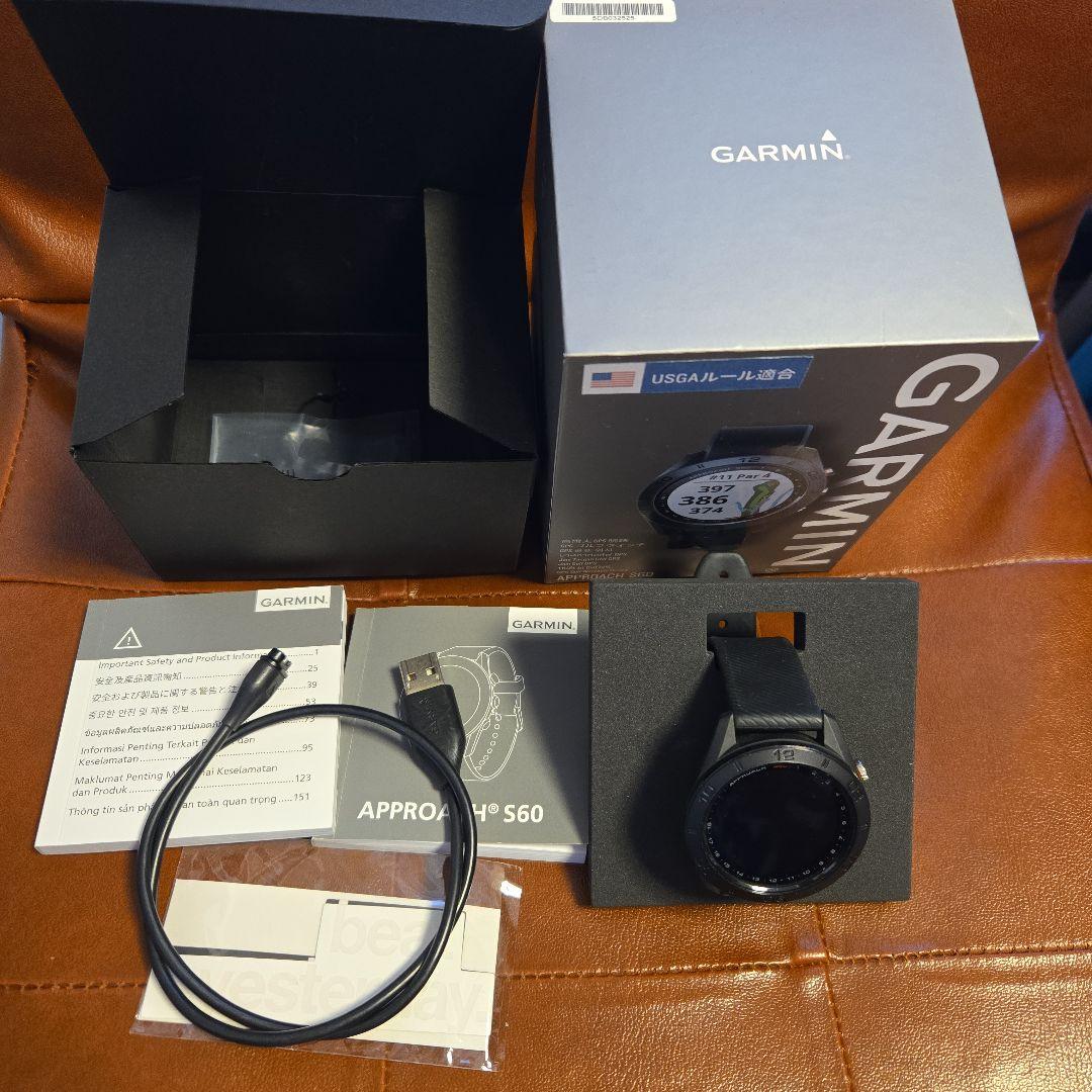 Garmin Approach S60 GPSゴルフウォッチ