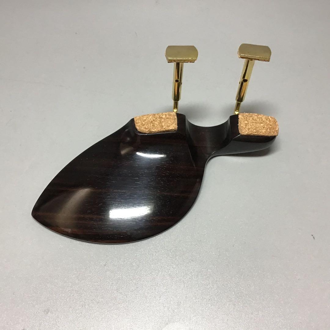 バイオリン用肩当て インド産黒檀　#エボニー　ガルネリ　工芸会正会員作